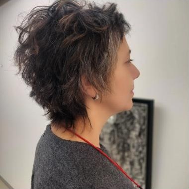 Corte em camadas com ondulação natural